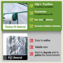 WORKPRO White 27" L x 19" W x 63" H 4-Tier Portable Rack Shelves Gardening Plant Mini Greenhouse