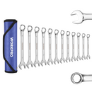 WORKPRO 12 Pcs Metric 8-19mm, Premium Cr-V Combination Wrench Set