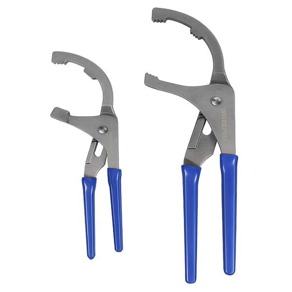WORKPRO 2 Pcs Oil Filter Wrench/Pliers Set