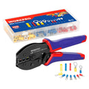 WORKPRO Crimping Tool Kit with 100 Pcs Terminal Connector