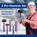 WORKPRO 5 Pcs Hammer Set