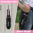 WORKPRO Garden Knife with Oxford Sheath, 7" Stainless Steel Blade with Cutting Edge