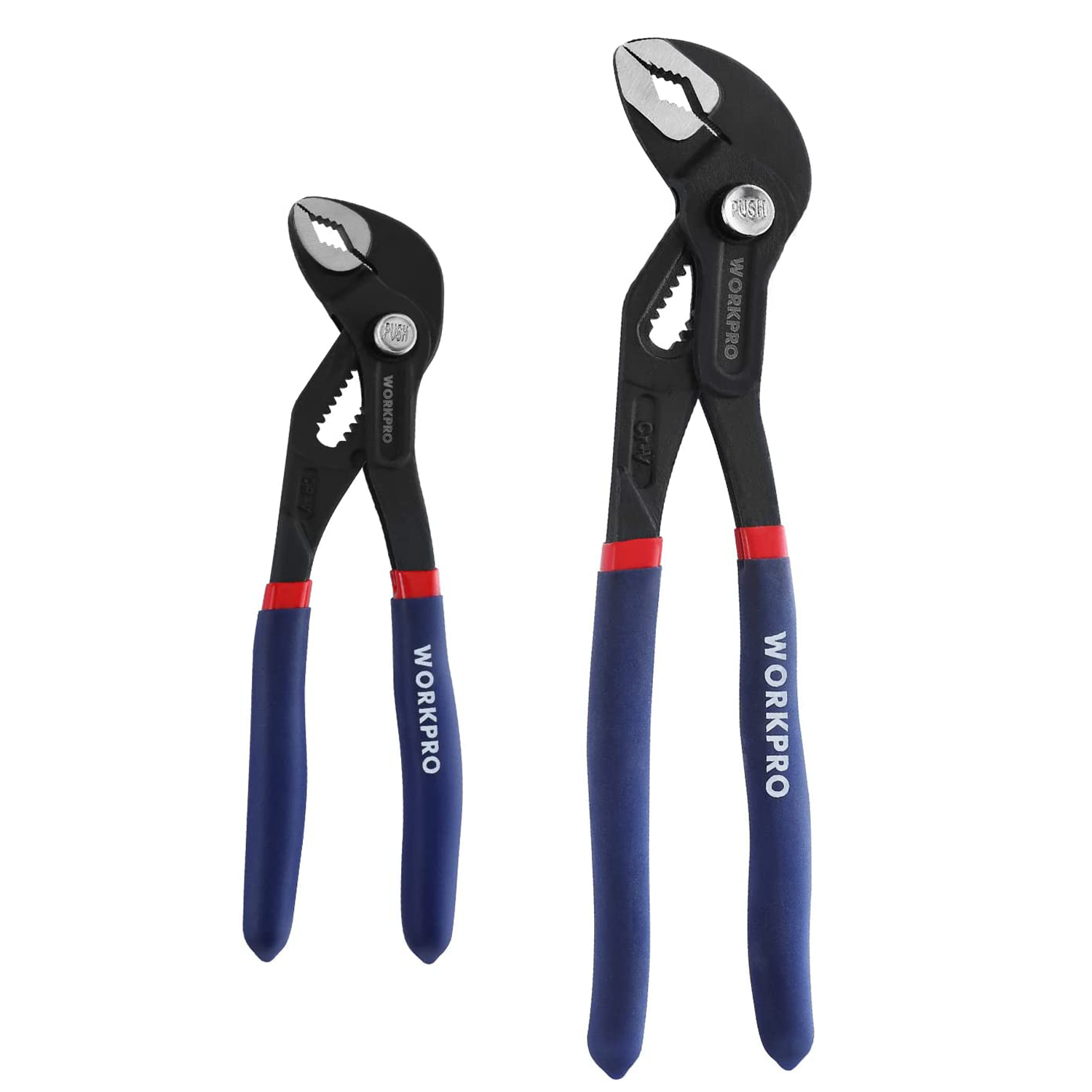 WORKPRO Groove Joint Pliers with Comfort Grip