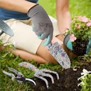 WORKPRO 4PCS Aluminum Garden Tool Set