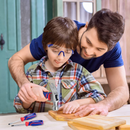 WORKPRO 9 Pcs Kids Junior Tool Set with Tool Bag, Pink/Blue - Pink Ribbon