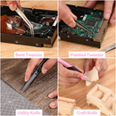 WORKPRO 33 Pcs Precision Repair Tool Set Includes Pliers Set - Pink Ribbon