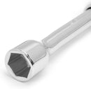WORKPRO 14-Inch Universal Folding Lug 4-Way Cross Wrench
