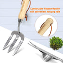 WORKPRO 7 Pcs Stainless Steel Heavy Duty Garden Tools Set