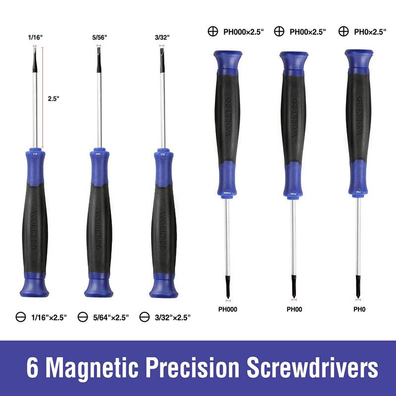 Precision Screwdriver and Pliers Set: 16 Pieces