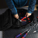 WORKPRO 29-Pocket Heavy-Duty Tool Backpack with Rubber Feet, Padded Back, Perfect Storage & Organizer (W)