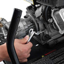 WORKPRO Socket Set, 70 Pcs 1/4" Drive Socket Set with Quick-Release Ratchet, Metric and SAE