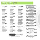 WORKPRO 4V Electric Screwdriver, Rechargeable Cordless Screwdriver Set with LED Light