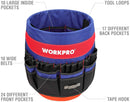 WORKPRO Bucket Tool Organizer with 51 Pockets (Tools Excluded)