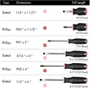 WORKPRO-W021724-Magnetic Screwdrivers Set