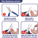 WORKPRO 7 Pcs Jewelry Pliers Set for Jewelry Making Tools with Easy Carrying Pouch