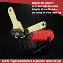 WORKPRO Air Die Grinder, 1/4-Inch Pneumatic Straight Die Grinder, 25000RPM, Air-Powered Die Grinder 1/4" & 1/8" Collets Included