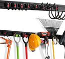 WORKPRO Garage Tool Organizer Wall Mount Garden Tool Organizer Storage Rack Heavy Duty Tool Hangers 64 Inch