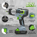 workpro--20V cordless impact wrench