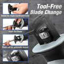 WORKPRO 12V Cordless Reciprocating Saw with Clamping Jaw