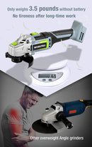 WORKPRO 20V Cordless Angle Grinder Kit, 4-1/2 Inch, Lightweight Angle Grinder Tool w/ 4.0Ah Lithium-Ion Battery & Fast Charger