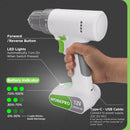 WORKPRO 12V Cordless Drill Driver Set with 6 Pcs Bits, 3/8-Inch Keyless Chuck, Variable Speed, 18 Touque Setting - Pink Ribbon