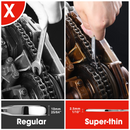 WORKPRO 7 Pcs Metric Super-Thin Wrench Set with Roll-up Organizer Pouch