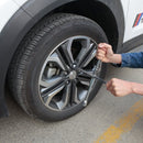 WORKPRO 14-Inch Universal Folding Lug 4-Way Cross Wrench