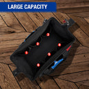 WORKPRO 14-inch Tool Bag, Multi-pocket Tool Organizer with Adjustable Shoulder Strap