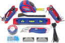 WORKPRO 322 Pcs Home Repair Hand Tool Kit Basic Household Tool Set with Carrying Bag (W)