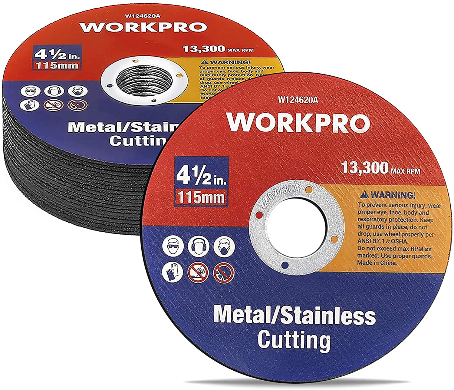 workpro-W124620-metal cutting disc