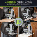 WORKPRO Jigsaw, 6.5AMP 850W Corded Electric Jig Saw Tool Kit