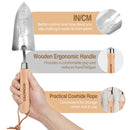 WORKPRO Pink Garden Tools 7 Pcs Set, Stainless Steel Heavy Duty Gardening Tools - Pink Ribbon