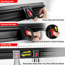 WORKPRO Garage Tool Organizer Wall Mount Garden Tool Organizer Storage Rack Heavy Duty Tool Hangers 64 Inch