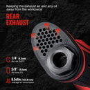 WORKPRO 1/2" Drive Air Impact Wrench for Changing Tires  Auto Repair