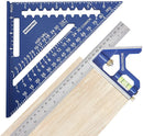 WORKPRO Rafter Square and Combination Square Tool Set