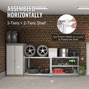 WORKPRO 5-Tier Storage Shelving Unit, 48”W x 24”D x 72”H, Adjustable Storage Rack Heavy Duty Aluminum Alloy Shelf