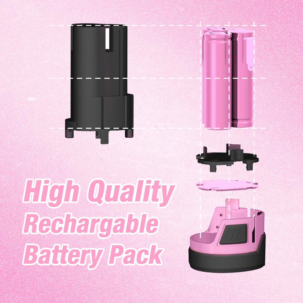 WORKPRO 12V replacement battery pack shown with internal cell layout.