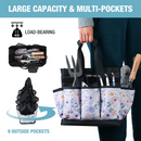 WORKPRO 12" x 12" x 6" Garden Tool Bag with 9 Pockets