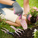 WORKPRO 4PCS Aluminum Garden Tool Set