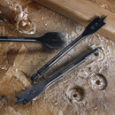 WORKPRO 10 Pcs Premium Carbon Steel Pro Spade Drill Bit Set