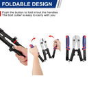 WORKPRO 14/18 Inch Bolt Cutter, Tri-Material Handle with Comfort Grip
