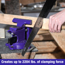 WORKPRO Bench Vise 4-1/2" Vice for Workbench