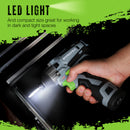 WORKPRO 12V Cordless Impact Driver Kit, 1/4” Hex Electric Impact Drill/Driver Set with 2.0Ah Lithium-ion Battery