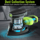 WORKPRO 1.6 Amp Detail Sander, 13000 OPM Compact Electric Sander with Dust Collector