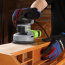 WORKPRO 2.5 Amp Electric 5-Inch Random Orbit Sander, 6 Variable Speeds 7000 to 14000 RPM