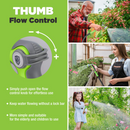 Garden Hose Nozzle Sprayer with 10 Spray Patterns