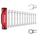 WORKPRO 12 Pcs Metric 8-19mm, Premium Cr-V Combination Wrench Set