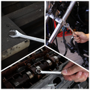 WORKPRO 12 Pcs Metric 8-19mm, Premium Cr-V Combination Wrench Set