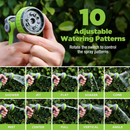 Garden Hose Nozzle Sprayer with 10 Spray Patterns